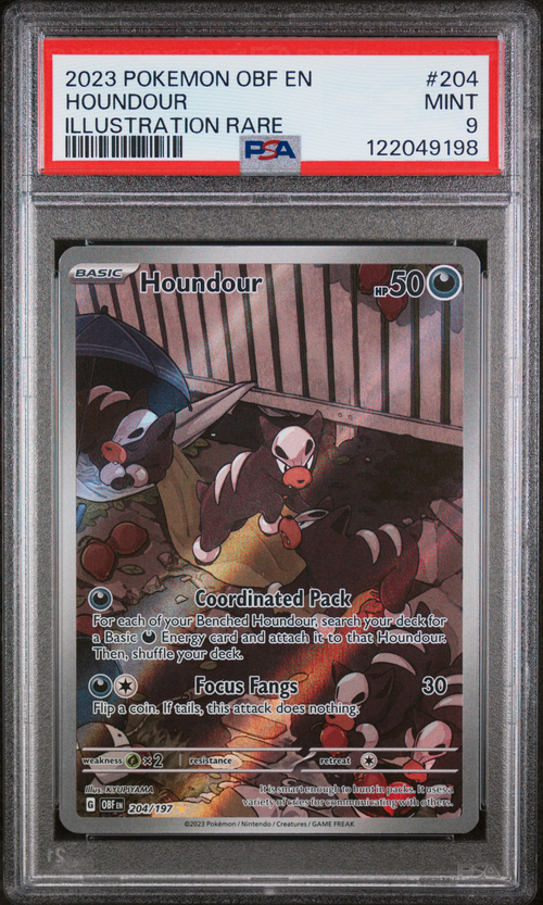 PSA Card Front