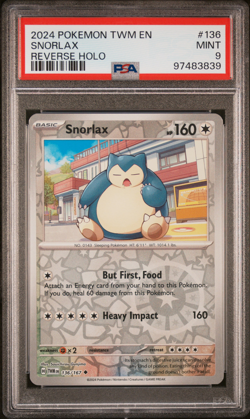 PSA Card Front