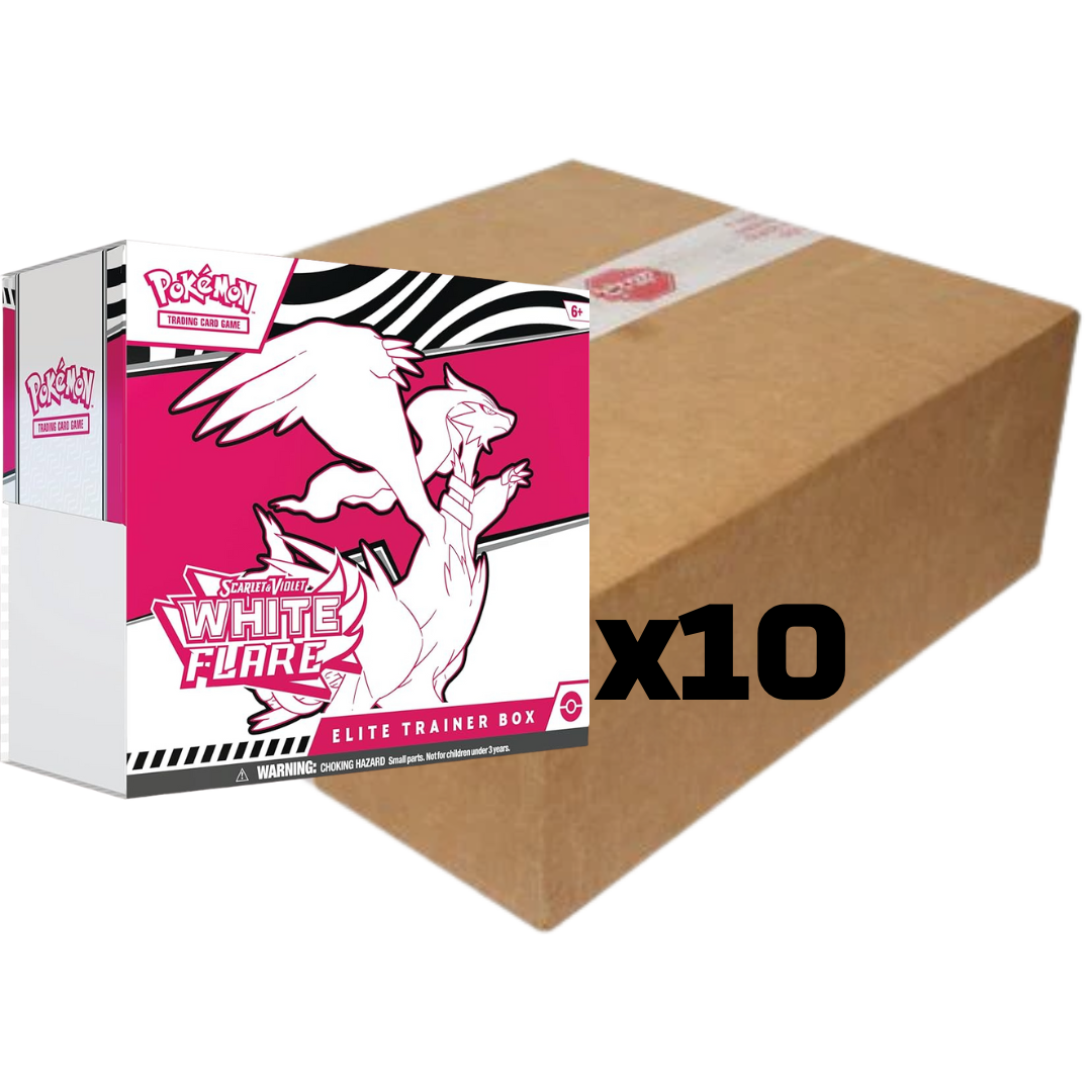 Sealed Case White Flare ETB