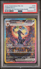 PSA 10 UMBREON ex SIR PRISMATIC EVOLUTIONS