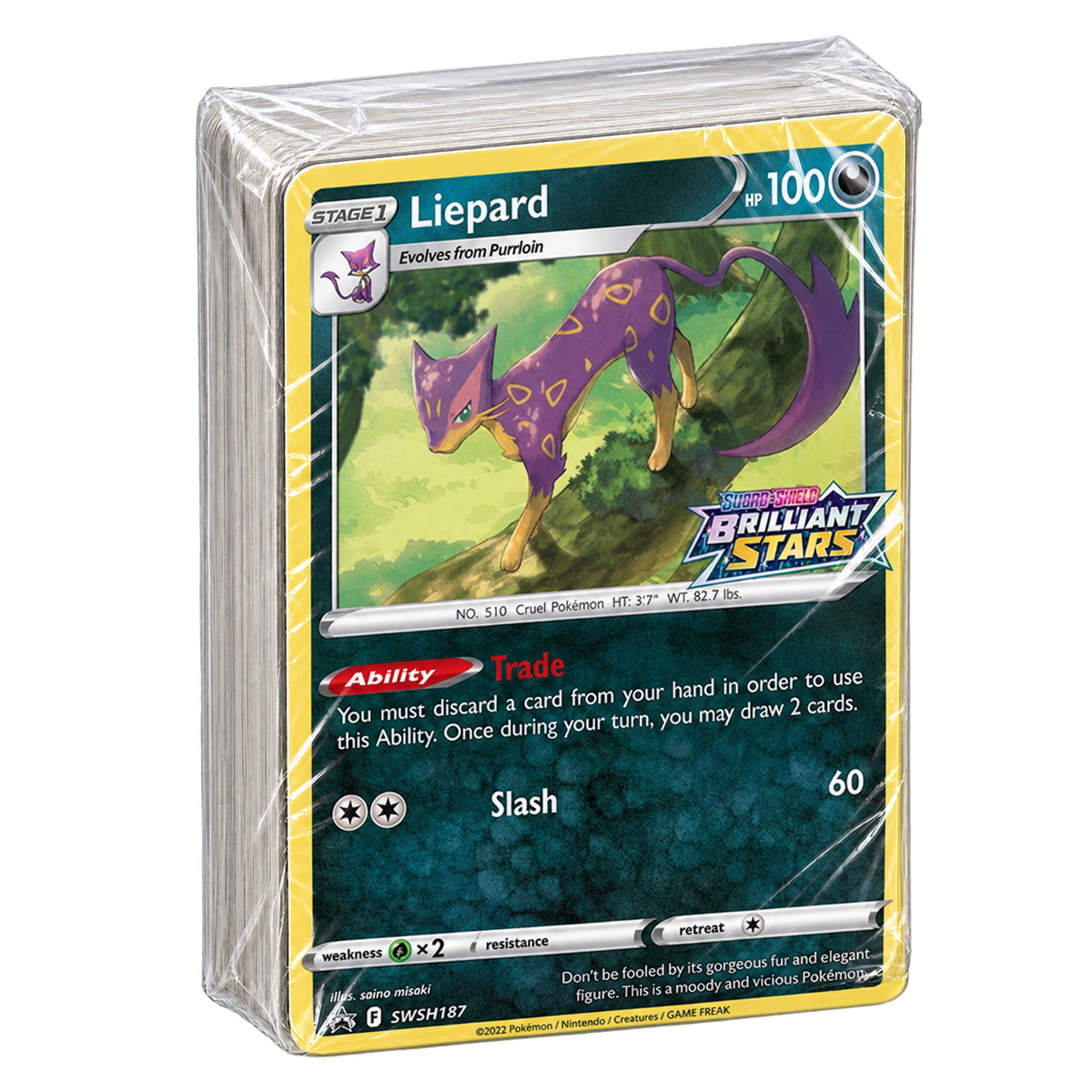 Liepard SWSH187 Sword & Shield Promo Deck [Sealed]