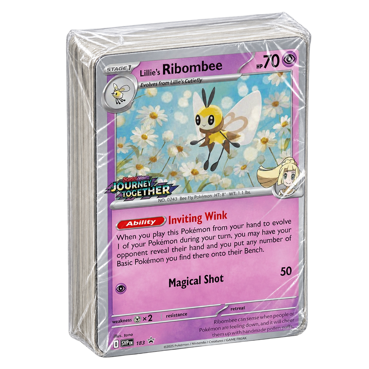 Ribombee SVP183 Scarlet & Violet Promo Deck [Sealed]