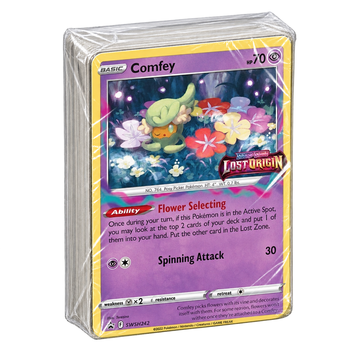 Comfey SWSH242 Sword & Shield Promo Deck [Sealed]