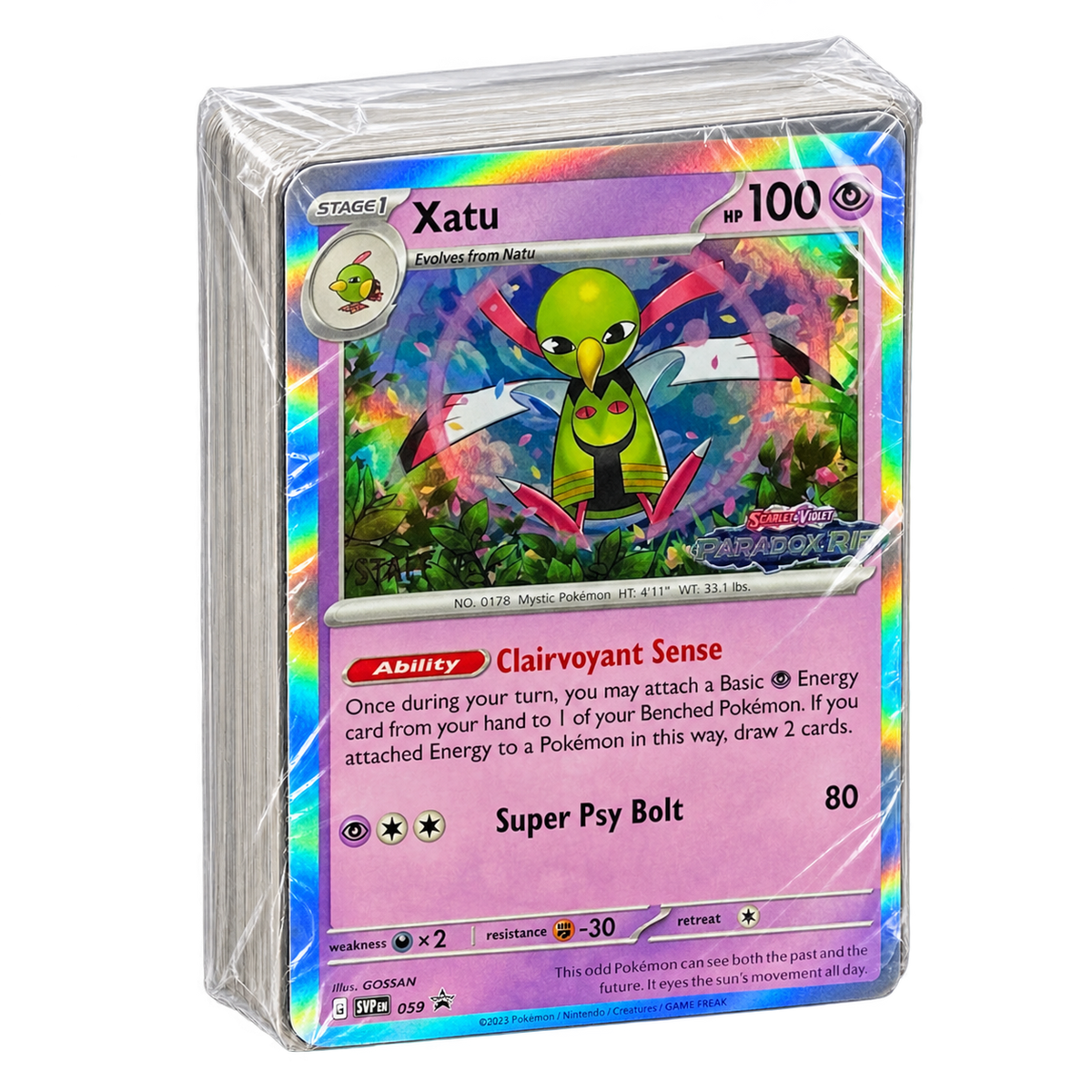 Xatu SVP059 Scarlet & Violet Promo Deck [Sealed]