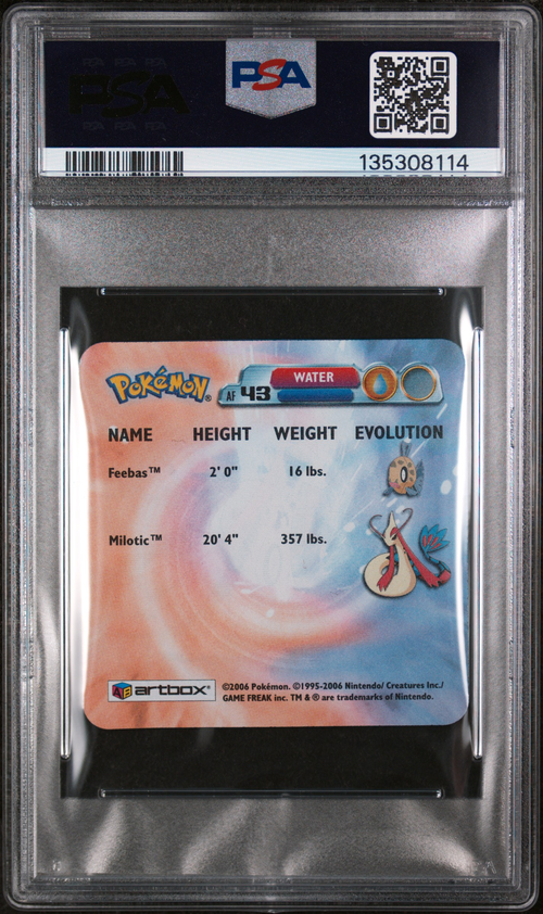 PSA Card Back