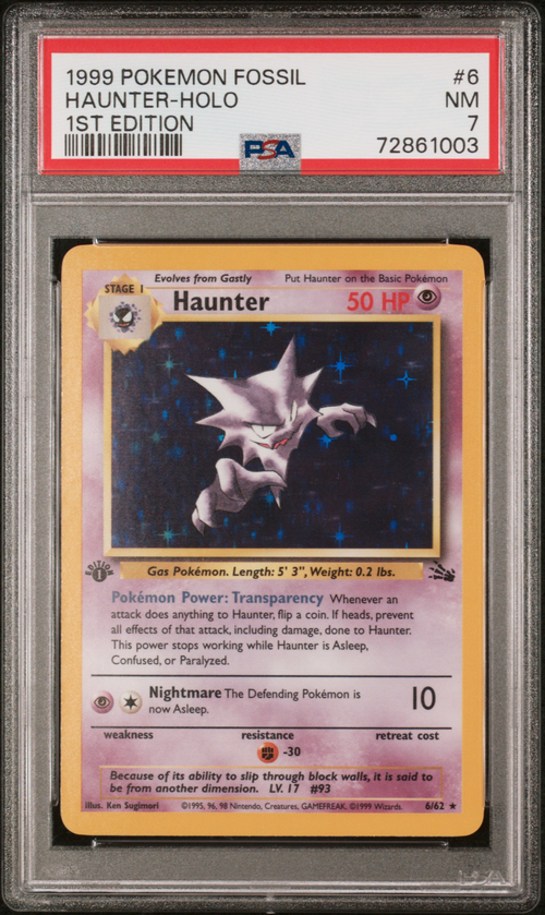 PSA Card Front