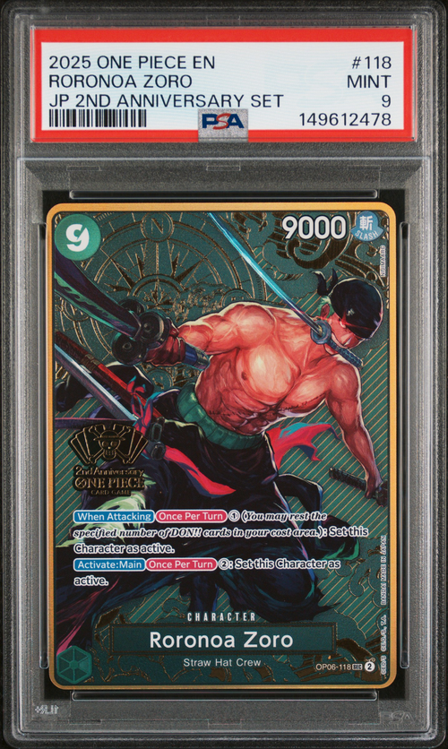PSA Card Front