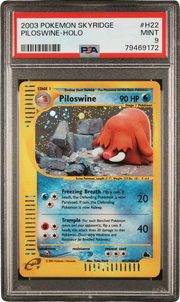 PSA 9 PILOSWINE HOLO SKYRIDGE