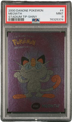 PSA 9 MEOWTH SHINY STADIUM TIP