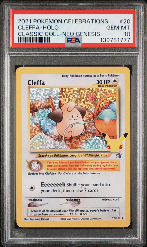 PSA Card Front