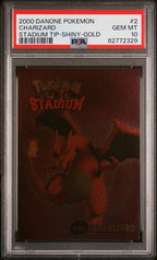 PSA 10 CHARIZARD STADIUM TIP SHINY GOLD