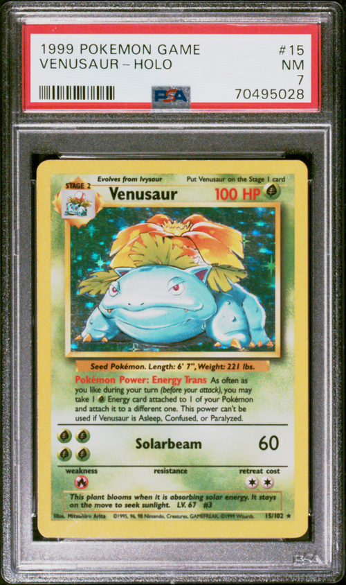 PSA Card Front