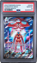 PSA 10 FA/DEOXYS VMAX CROWN ZENITH