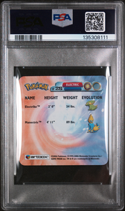 PSA Card Back
