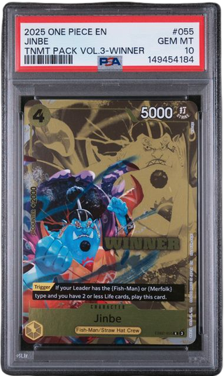 PSA 10 JINBE TNMT PACK VOL.3-WINNER