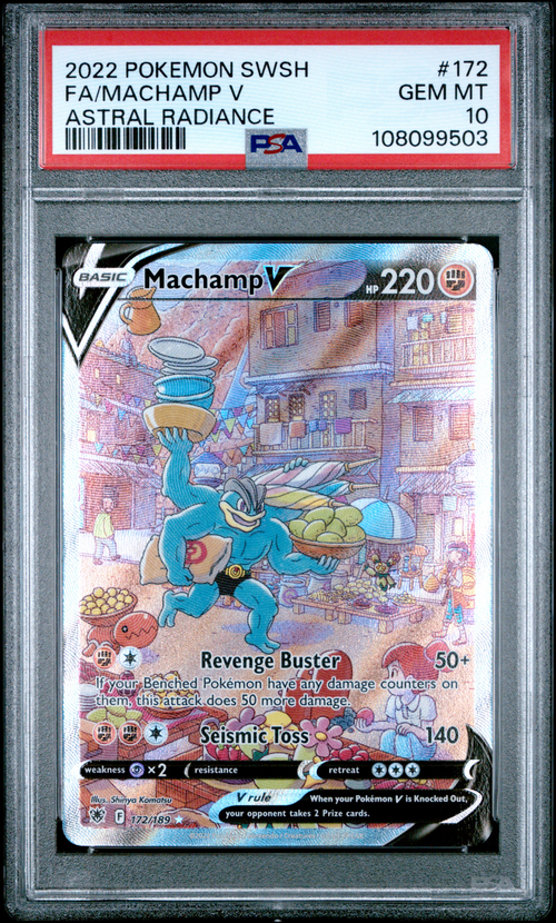 PSA Card Front