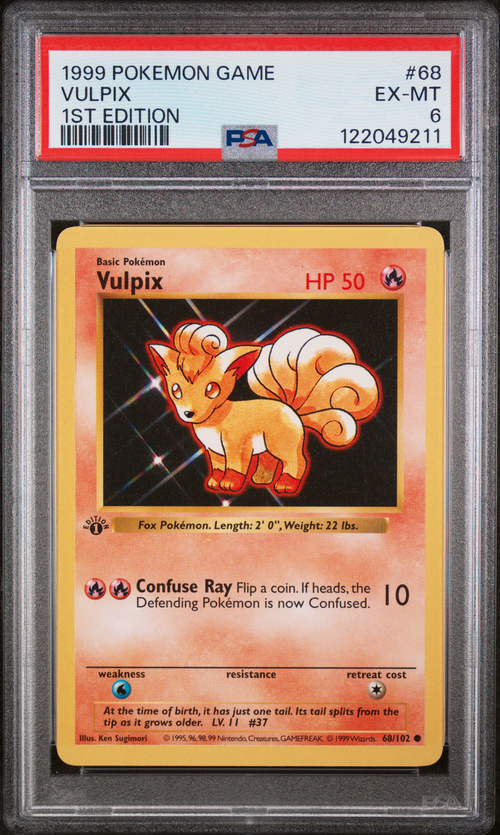 PSA Card Front