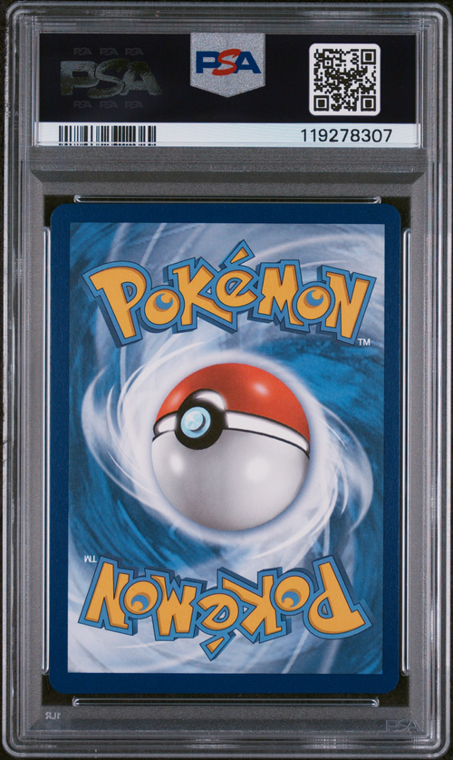 PSA Card Back