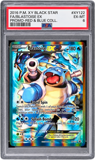PSA 6 FA/Blastoise Ex