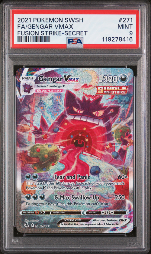 PSA Card Front