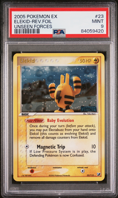 PSA Card Front