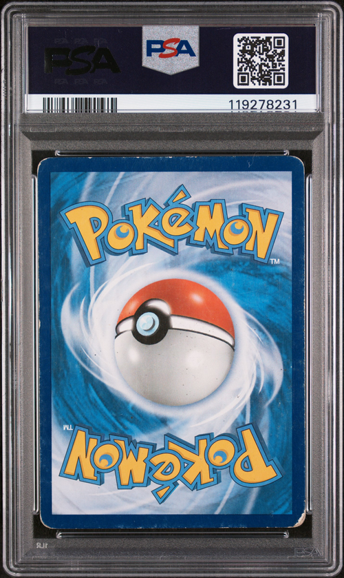 PSA Card Back