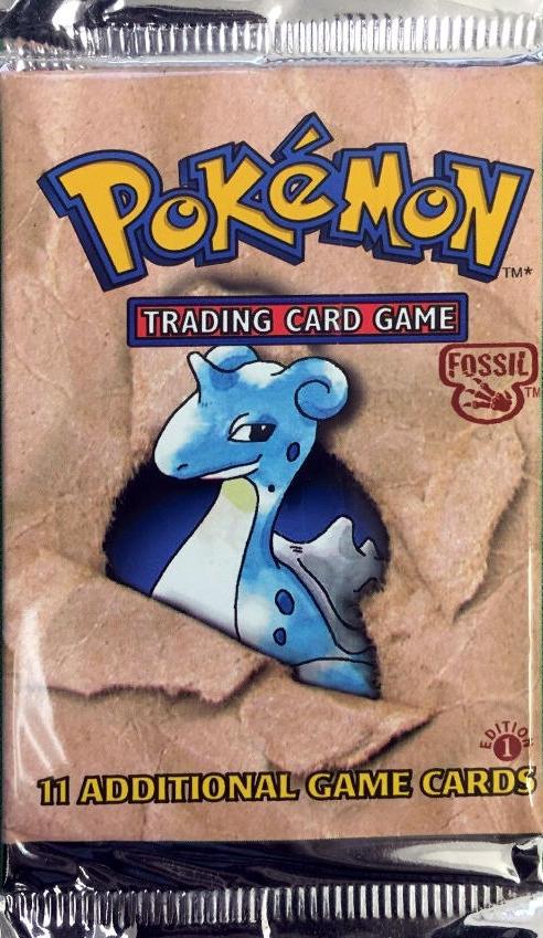 Fossil 1st Edition Booster Pack