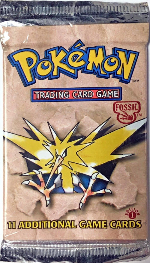 Fossil 1st Edition Booster Pack