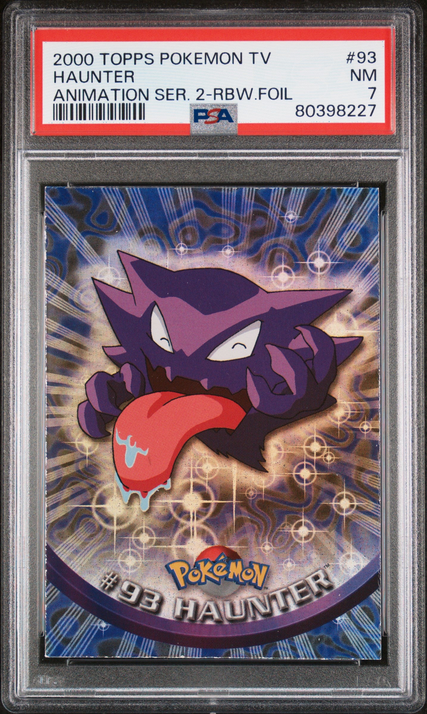 PSA 7 HAUNTER ANIMATION SER. 2-RBW.FOIL