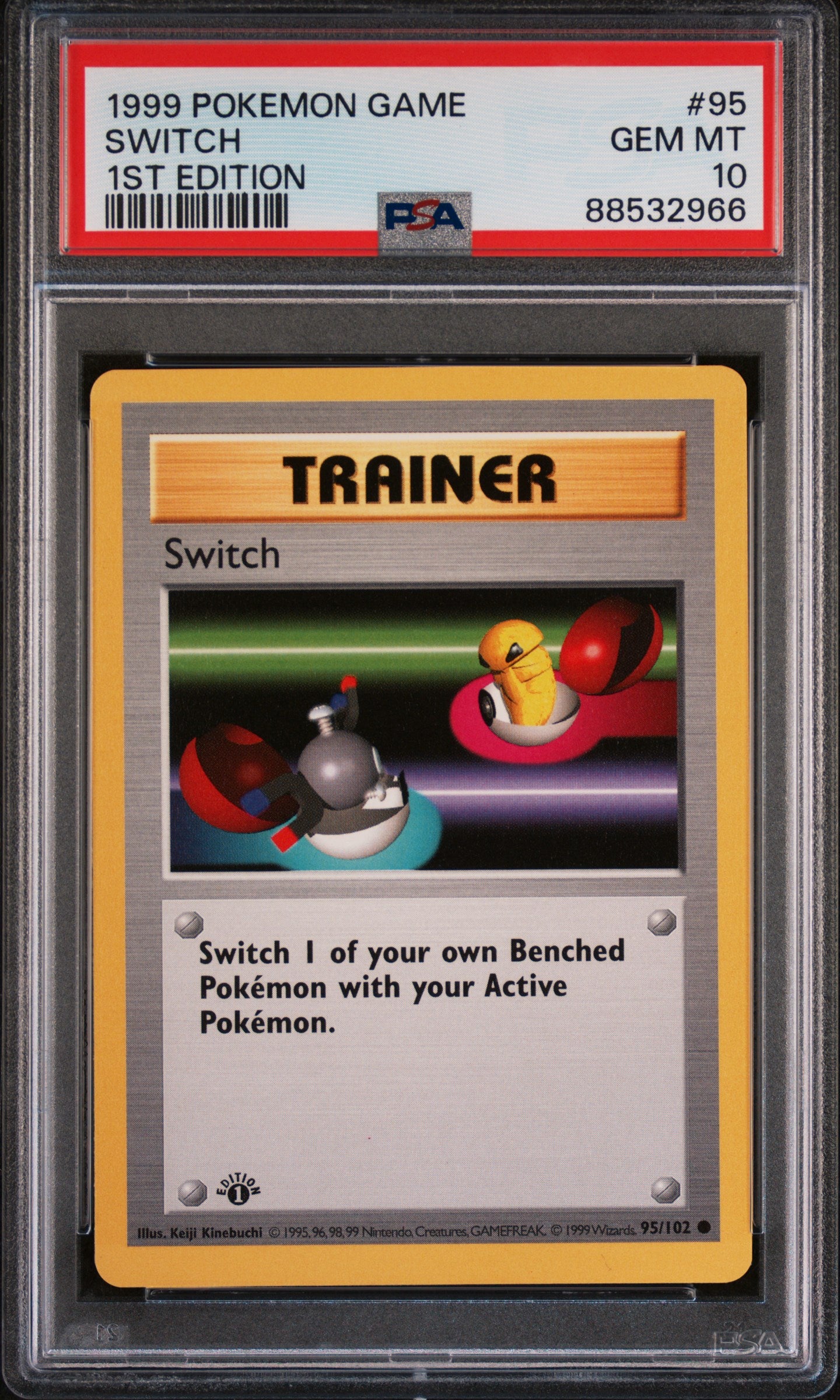 PSA 10 SWITCH 1ST EDITION