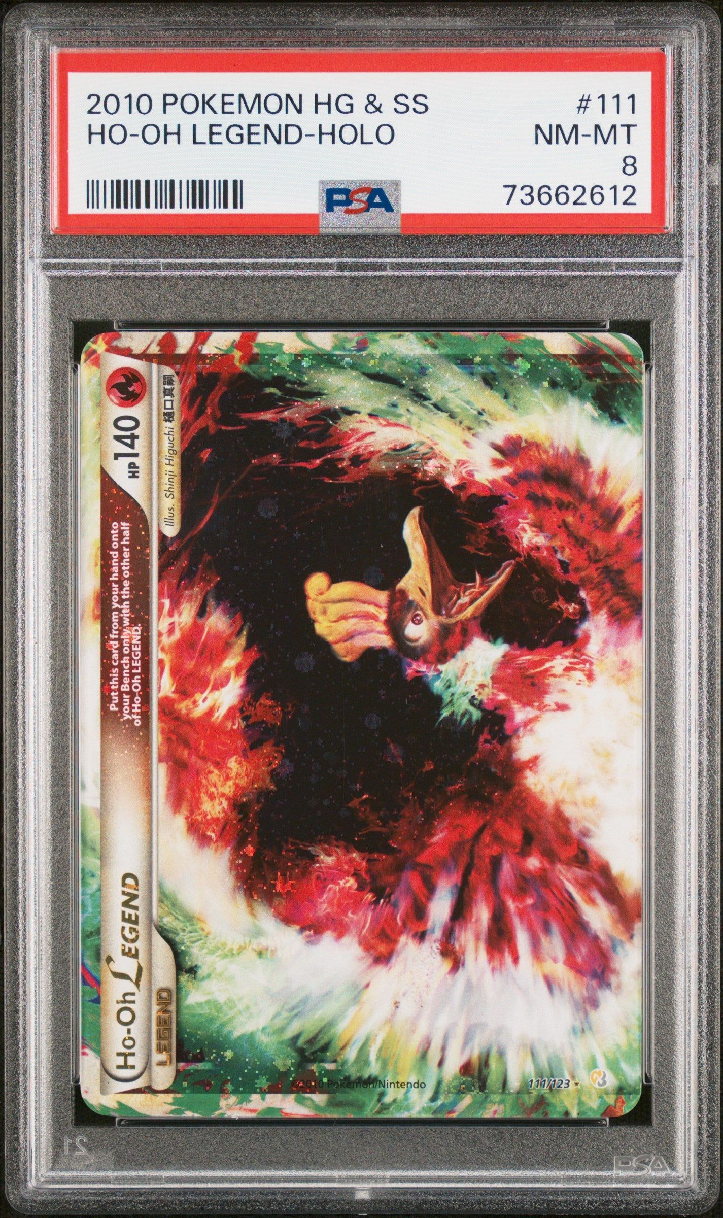 PSA 8 HO-OH LEGEND-HOLO 