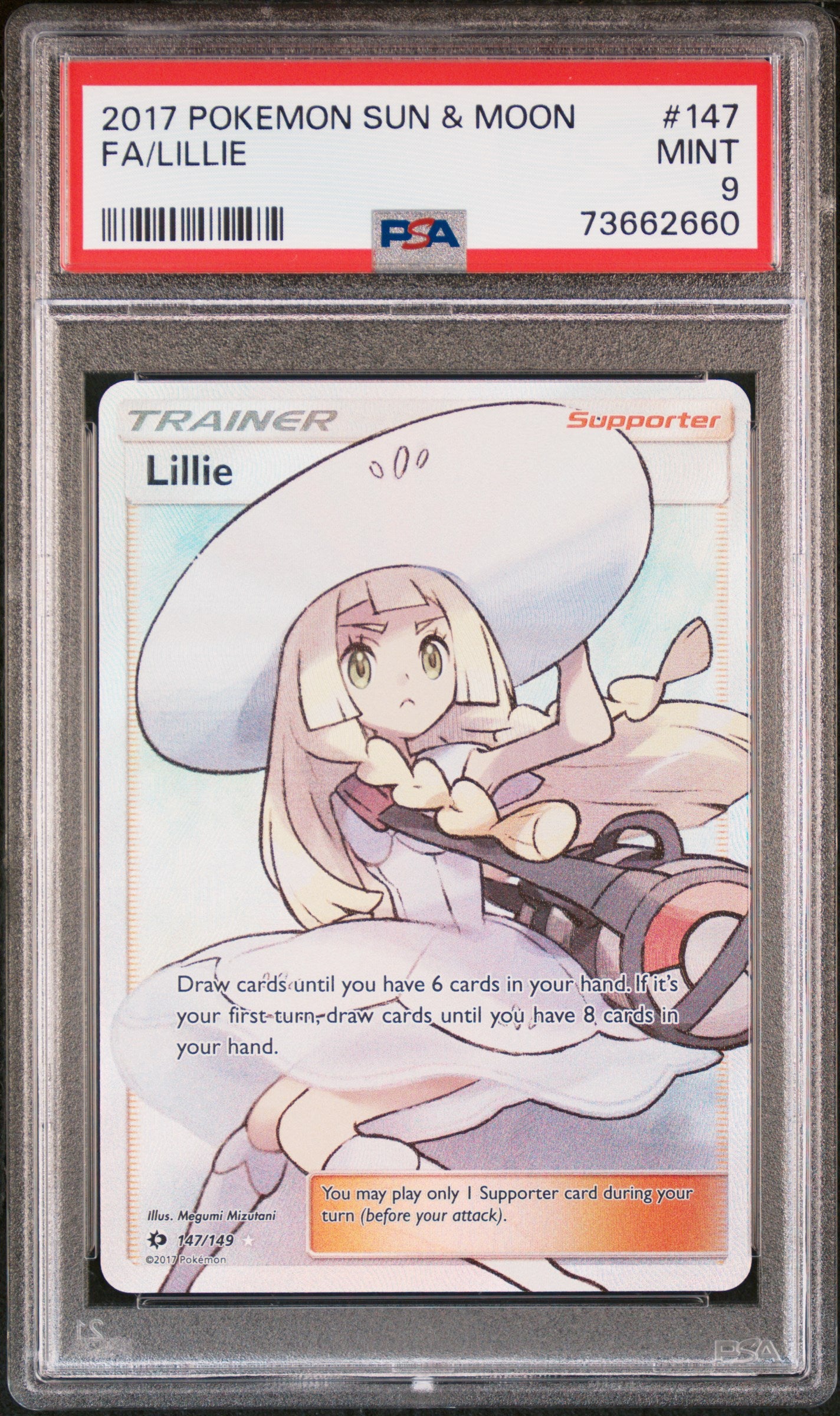 PSA 9 FA/LILLIE 