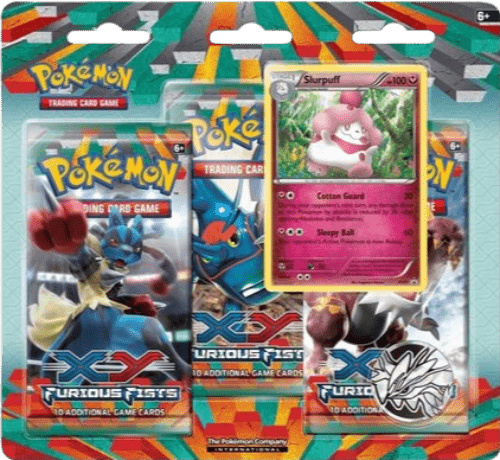 Furious Fists Slurpuff 3-Pack Blister - ZardoCards