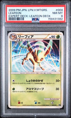 PSA 8 LEAFEON JAPANESE EXPERT DECK : LEAFEON DECK
