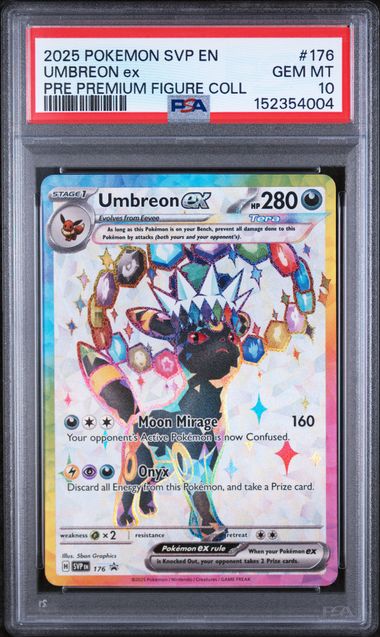 PSA 10 UMBREON ex PREMIUM FIGURE COLL
