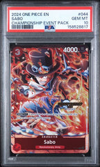 PSA 10 SABO CHAMPIONSHIP EVENT PACK