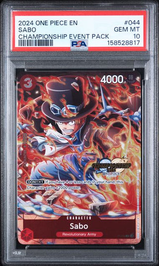 PSA 10 SABO CHAMPIONSHIP EVENT PACK