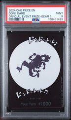 PSA 9 PROMOS DON!! CARD OFFICIAL EVENT PRIZE-GEAR 5