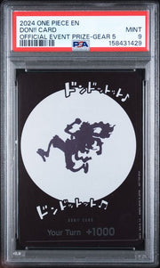 PSA 9 PROMOS DON!! CARD OFFICIAL EVENT PRIZE-GEAR 5