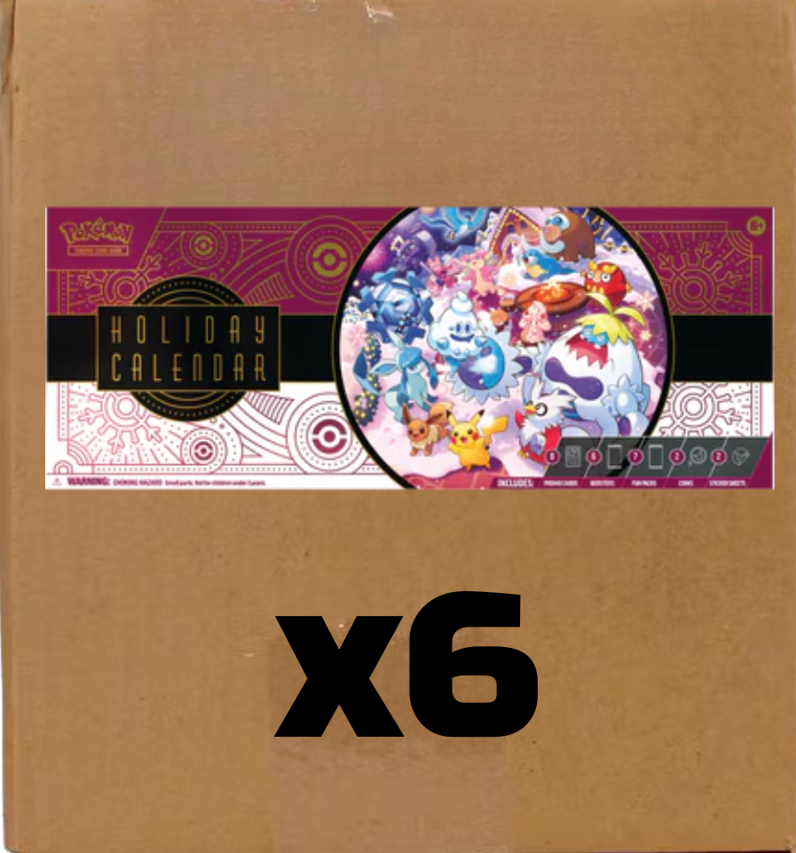 Sealed Case 2025 Holiday Calendar Box Set