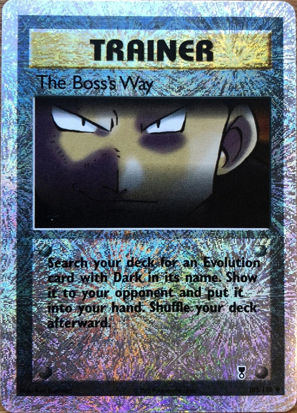 The Boss's Way- 105/110 - Uncommon Reverse Holo