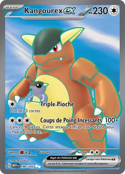 Kangourex Ex - 190/165 - Full Art French