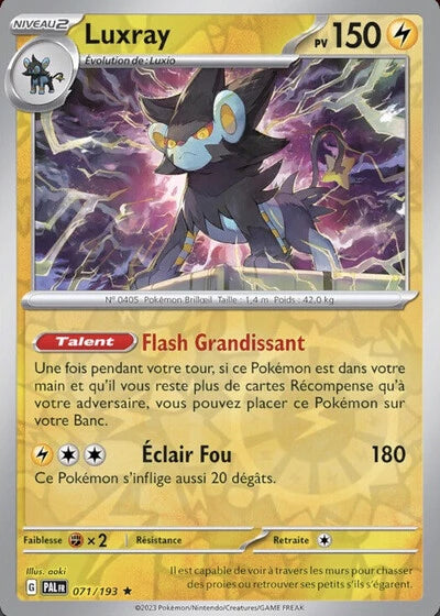 Luxray [FRENCH] - 071/193 - Cosmo Holo