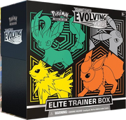 Cieux en évolution Vaporeon, Espeon, Glaceon et Sylveon ETB