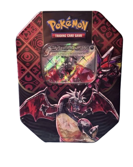 Paldean Fates Charizard Ex Tin