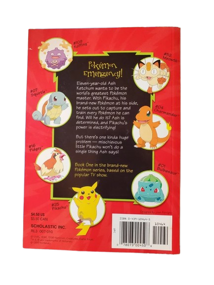 Scholastic English Pokemon Books (Individual)