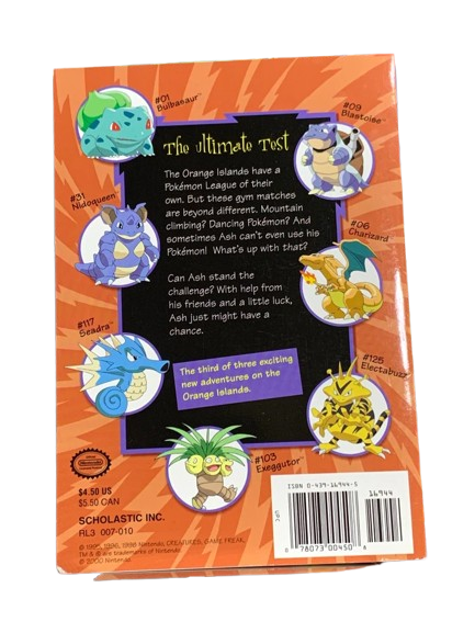 Scholastic English Pokemon Books (Individual)