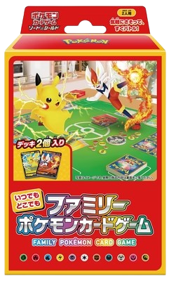 Pokemon Card Game Sword & Shield Family Japanese Box