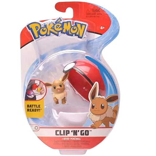 Pokemon Clip 'N' Go : Pikachu, Eevee, Munchlax (Individual)