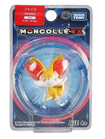 Takara Tomy Moncolle-ex Figures : Pikachu, Fennekin, Charmander, Bulbasaur and more (Individual)